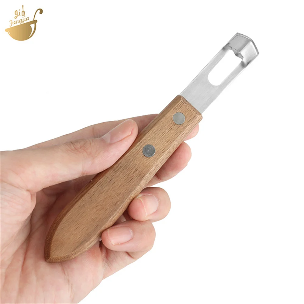 

Multipurpose Fruit Vegetable Peeler Cheese Grater Eco-friendly Rust-proof Wooden Handle Vegetable Slicer Kitchen Accessories
