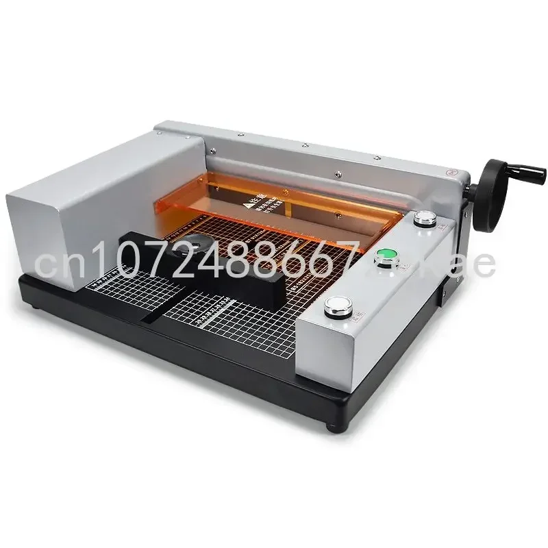 

Automatic Cutter Desktop Electric CNC A4 Paper Cutting Machine Office Home Guillotine Trimmer Bidding Photo Book Cutter QZ-300