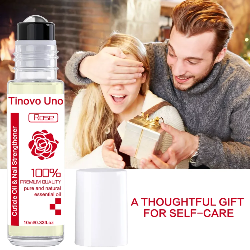 Фото Эфирное масло Tinovo Uno 100% чистого розового цвета для лица, тела, усилитель ногтей, холоднопрессованное нерафинированное Масло для кутикулы для ремонта ухода за ногтями №5