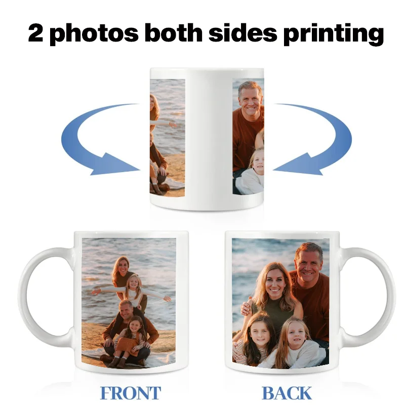 1 Custom Personalized Coffee Mug With Photos&text - Unique Gift For Anniversary, Valentine's Day, And Mother's Day_voghion.com