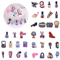 PVC Shoe Charms Perfume Shoe Accessories Bag Shoe Decoration Nail Polish Shoe Buckles for Clog Sandals X-mas Gifts  Buckle