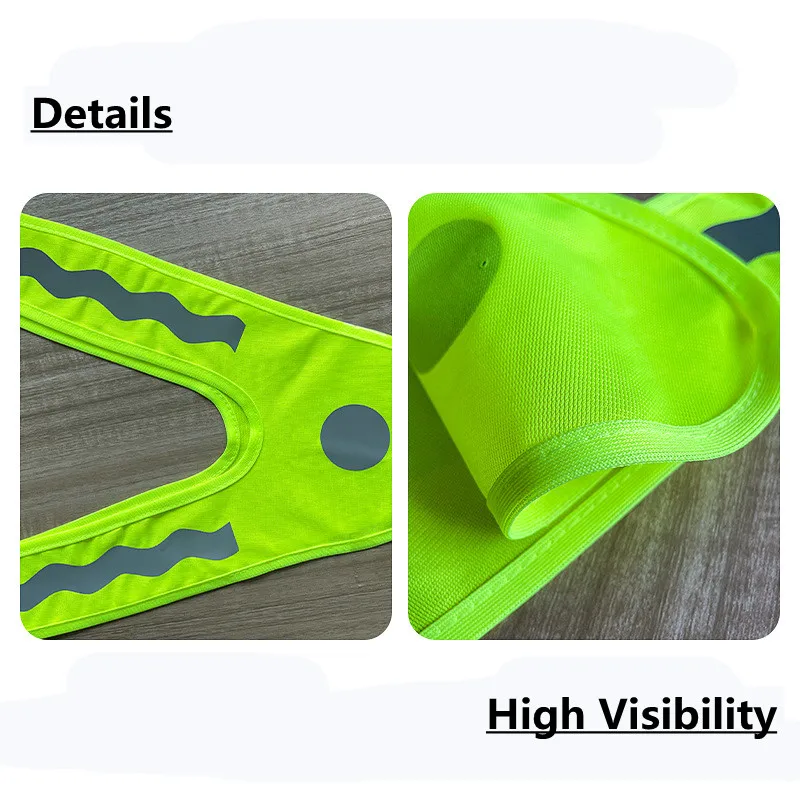 Safety Reflective Vest for Kids Children Security Protection Clothing High Visibility Reflector for Walker at Night
