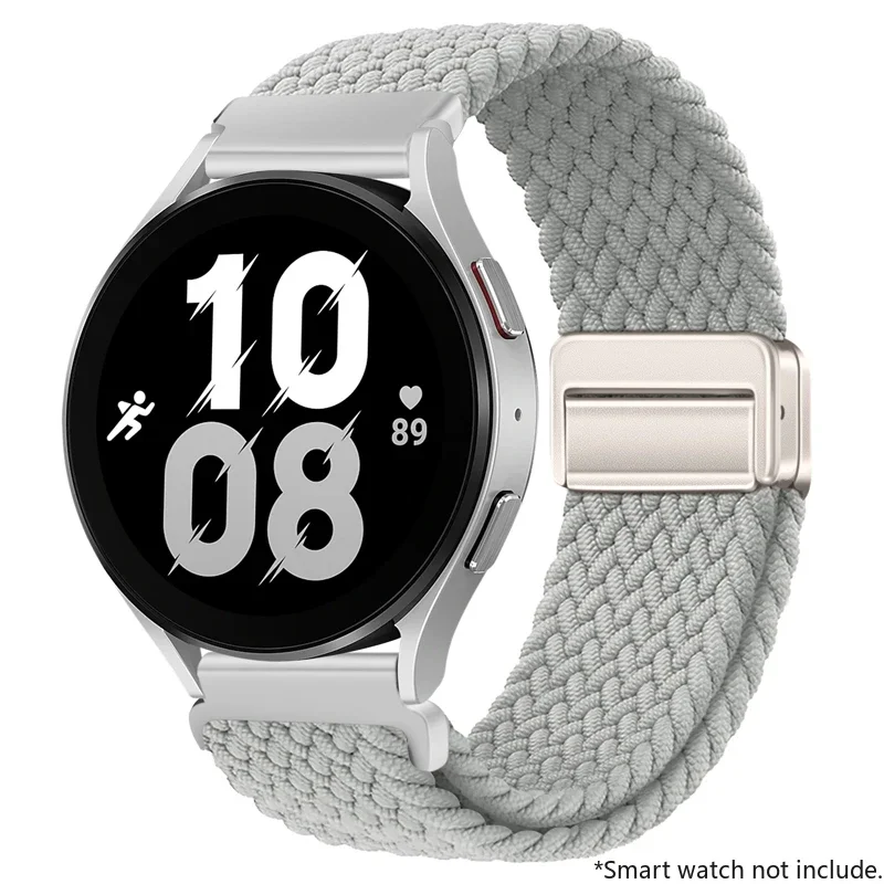 Adjustable Nylon Buckle Strap for Smartwatches - 22mm/20mm