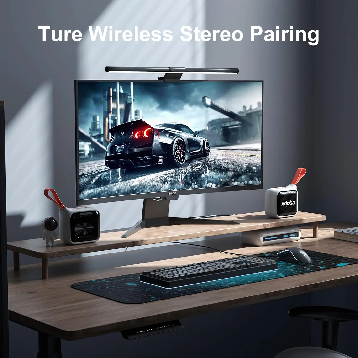 Xdobo 12W Portable Bluetooth Speaker IPX7 Waterproof TWS Pairing Bluetooth 5.3 TF Card Support for Camping, Hiking, Travel portable bluetooth speaker