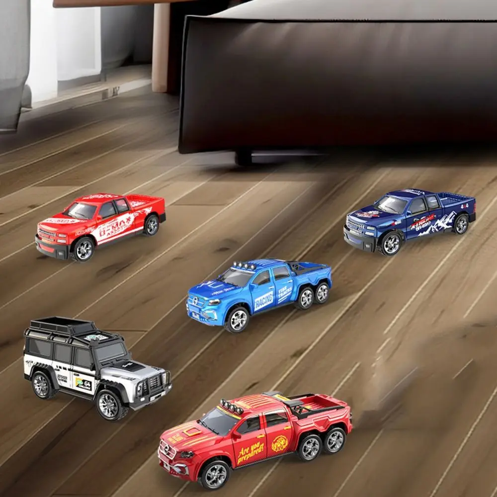 RC Cars 2.4G 5-Channel 164 Alloy Mini Remote Control SUV Drifts One Hour Long Endurance Electric Off-road Vehicle for Children 5