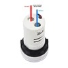 Mini LED Round Digital Counter Meter 22mm 6 Digital 0-999999 AC 220V-380V Electronic Signal Totalizer Panel Counter Meter 6
