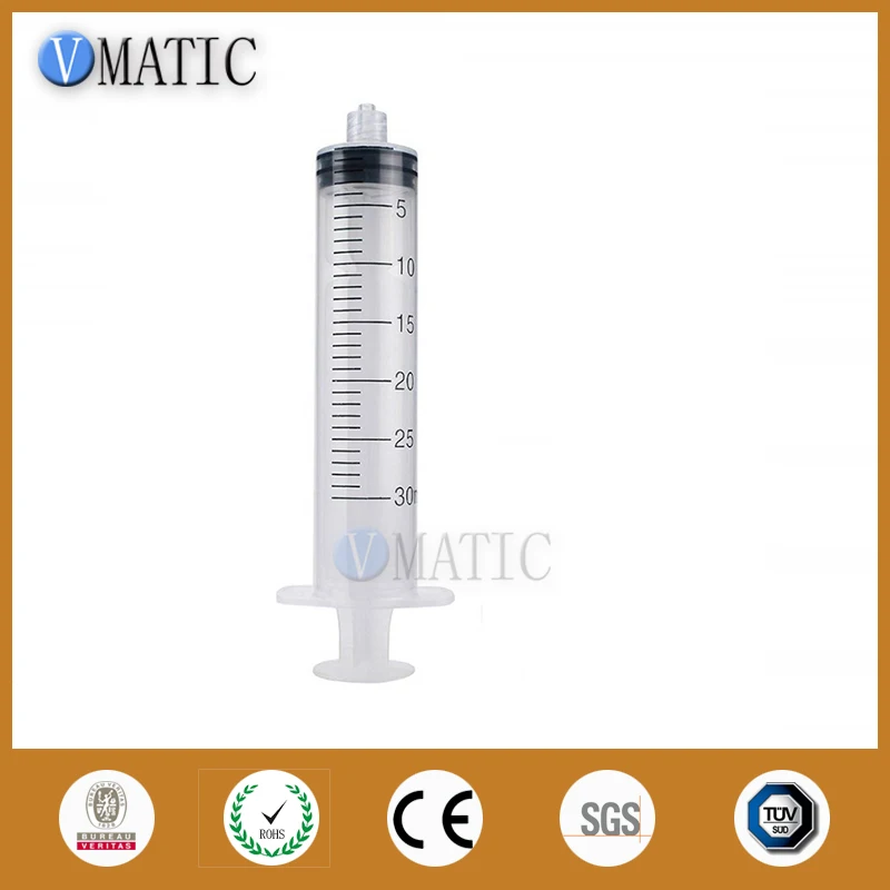 

High Quality Non Sterilized Recommendation 30ml/30cc Luer Lock Plastic Syringe