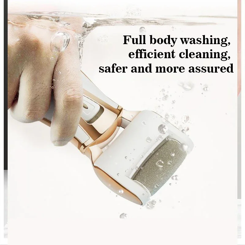 Rechargeable Electric Foot Callus Remover Kit - Professional Care for Hard, Cracked Skin - Portable, Gentle for Smooth Feet 3