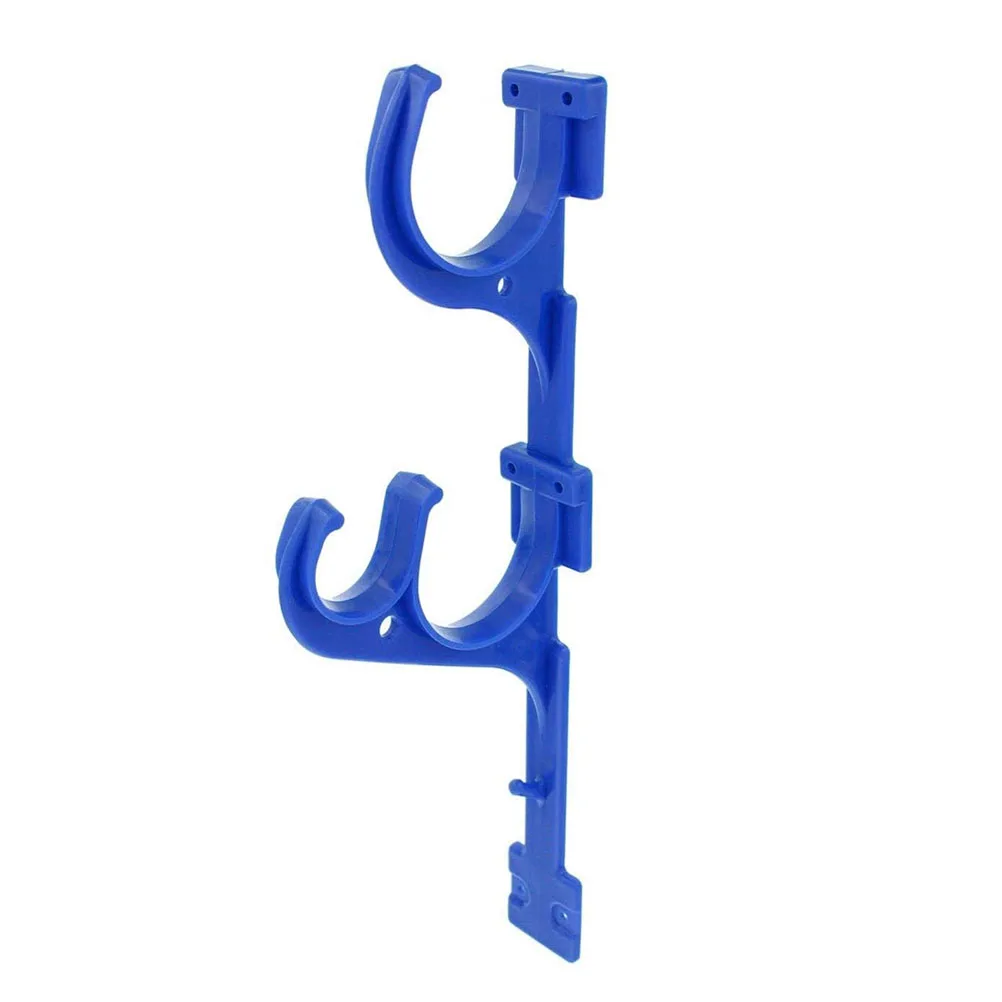 Swimming Pool Pole Hangers Plastic Support Hooks for Swimming Pool Sticks Skimmer Brush Nets Holder