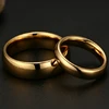 Fashion Simple Stainless Steel Men and Women Couple Rings Titanium Steel Wedding Engagement Rings Anniversary Gift Party Jewelry 3