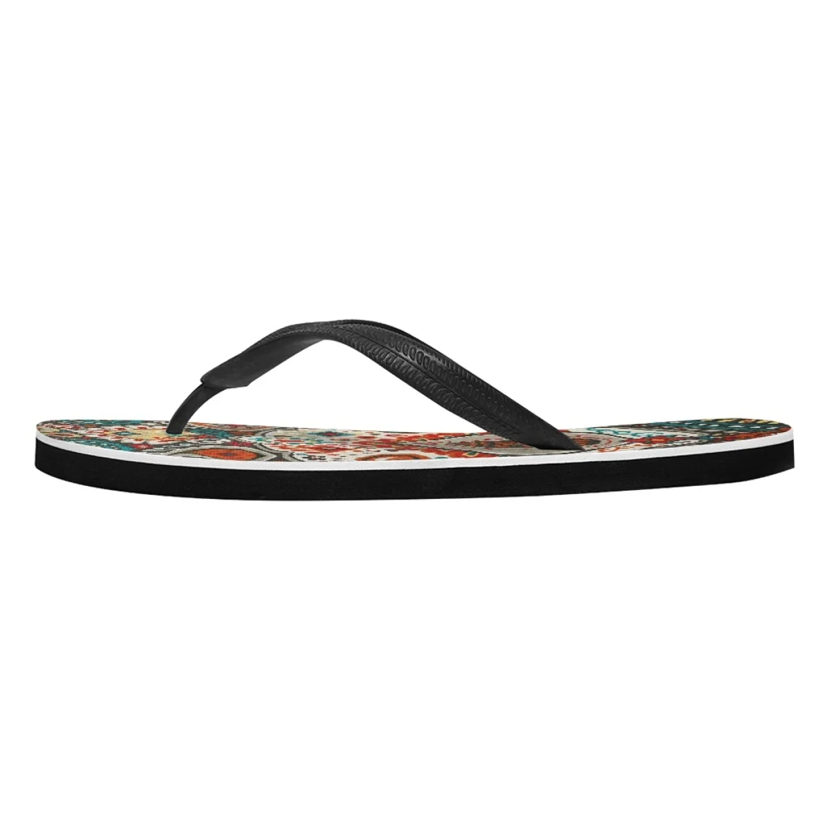 Ethnic Boho Pattern Print Women Outdoor Travel Flip Flops Summer Students Leisure Sandals Seaside Resort Hawaii Ladies Slippers