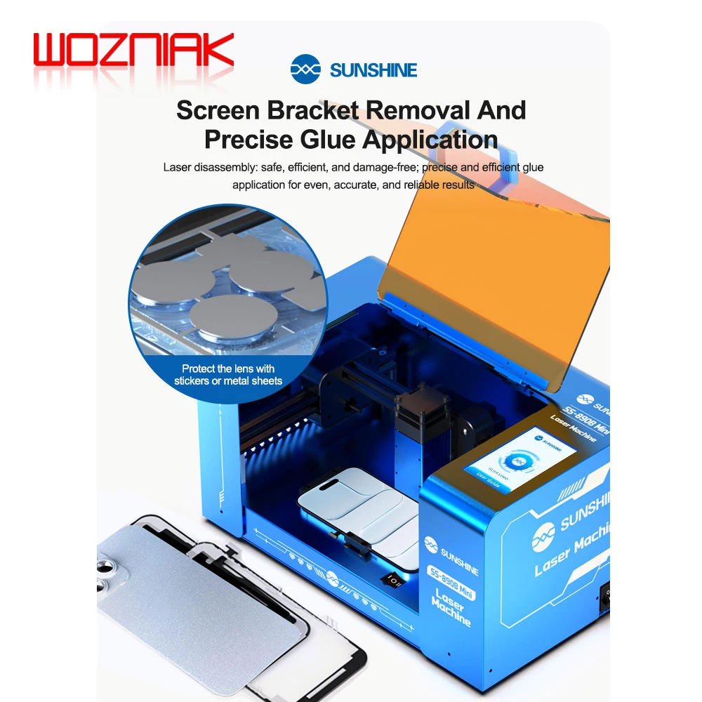 SUNSHINE SS-890B MINI Laser Screen Removal Machine for IPHONE X-17