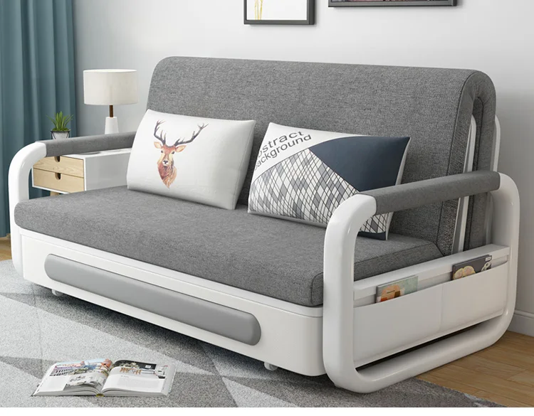 収納スペース付きソファベッド（ラテックスタイプ）【メーカー