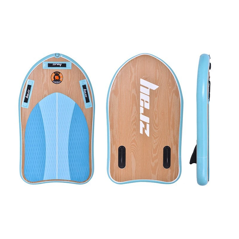 Surf Boogie Board Inflatable Surfboard Bodyboard Bodyboarding Set