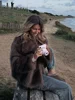 Retro Collar Long Sleeved Buttons Women's Faux Fur Coats Winter Thick Warm Solid Color Fury Jacket Female High Street Outerwear 6