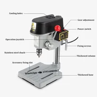 3-Speed Benchtop Drill Press Electric Bench Wood Drilling Machine for DIY Creation Small and Precise Work 2