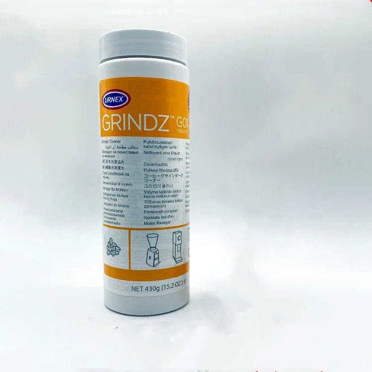 Кофемолка Urnex, таблетки для очистки, 430 г, сменный инструмент для очистки кофемолки