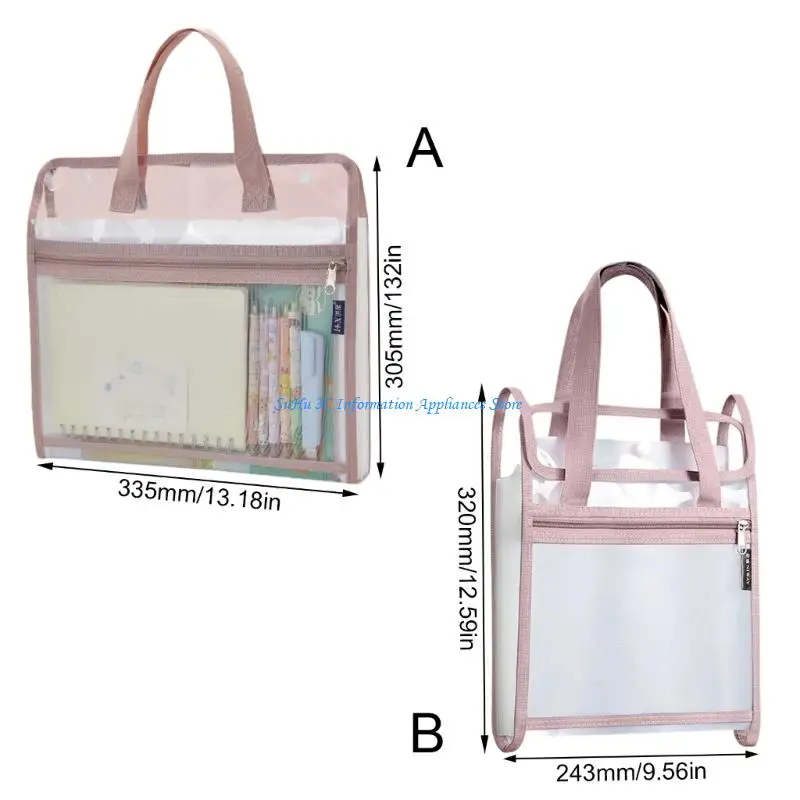13 개의 포켓 확장 가능한 폴더 확장 파일 주최자 명확한 PVC 문서 폴더