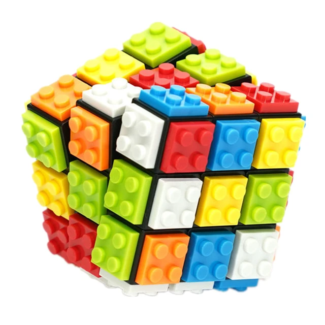 Puzzle Cube Magnétique ABS 3x3x3, Blocs De Construction, Anti