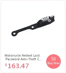 Motorrad Helm Schloss Kit Helme Sicherheit Anti-Diebstahl Schloss Für Triumph Twins Bonneville Thruxton Scrambler 900T100 Straße – Detail 3