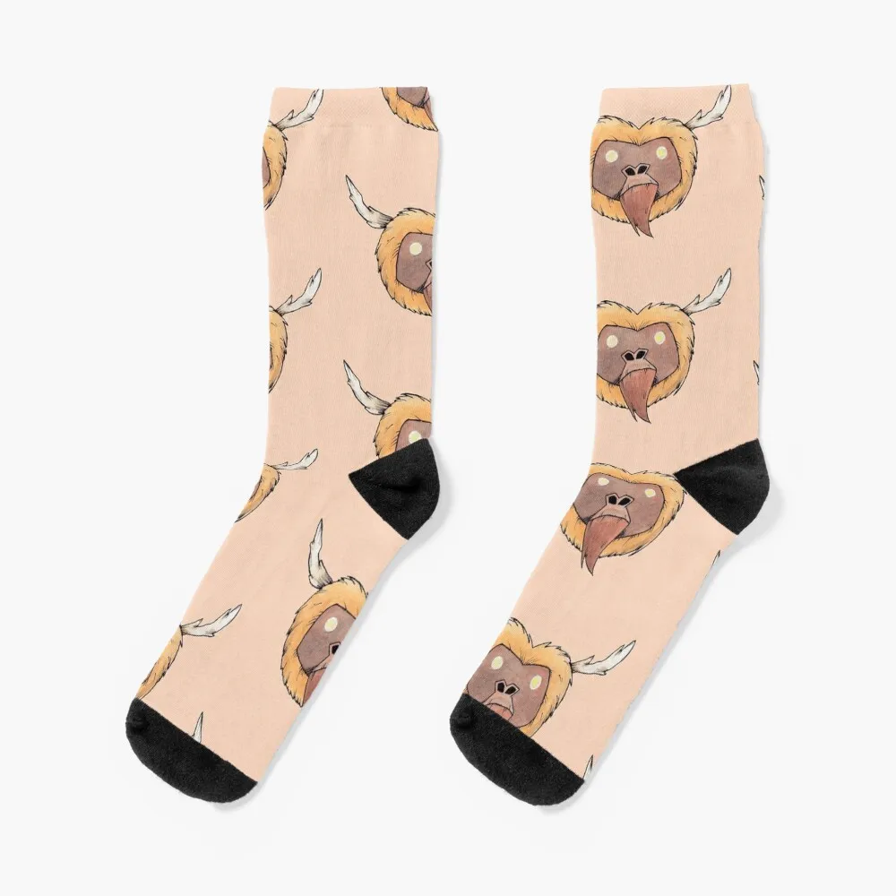 Beefalo Don't Starve Fanart Socks Running socks moving stockings Men Socks Luxury Brand Women's