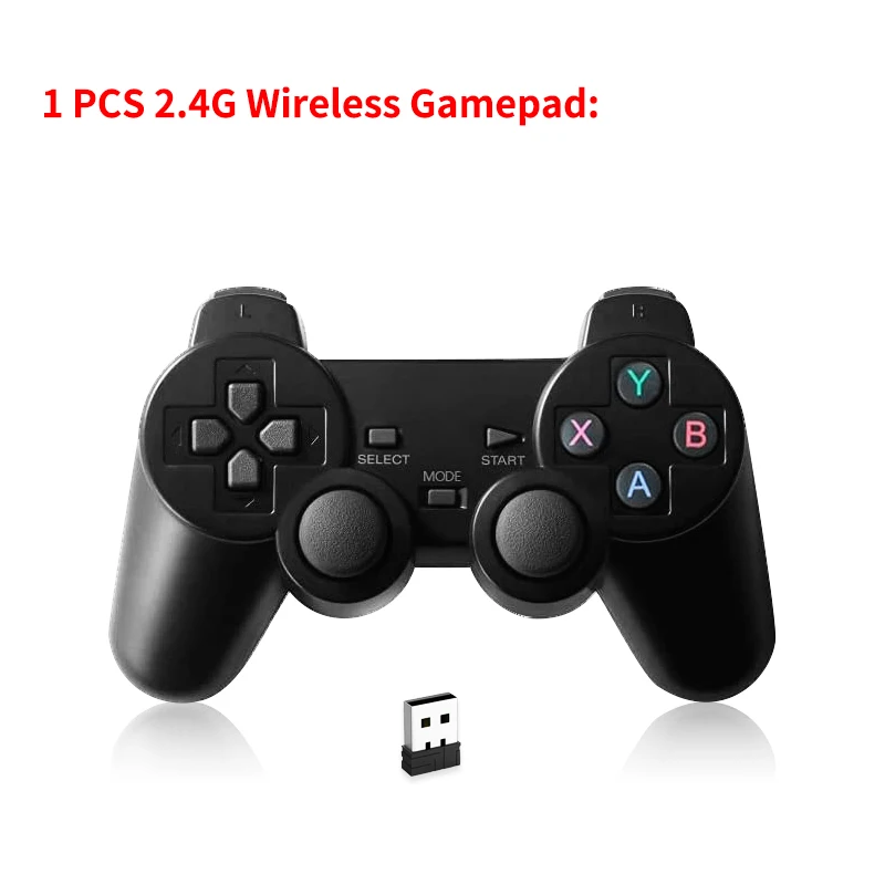 2.4Ghz Wireless Gamepad For PSP / PC / TV Box / Android Phone Game Controller Joystick For Super Console X Pro For Raspberry Pi 