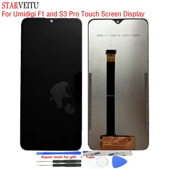 Original LCD for Umidigi F1 and S3 Pro Touch Screen Display 6.3" Mobile Phone Accessories
