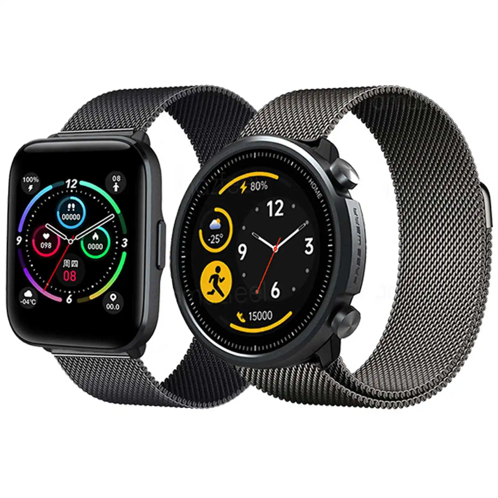 

band For Mibro X1 Strap Metal Magnetic Mesh Bracelet For Mibro Watch Lite 2 C2 A1 Color Air Smart watch stainless steel Strap