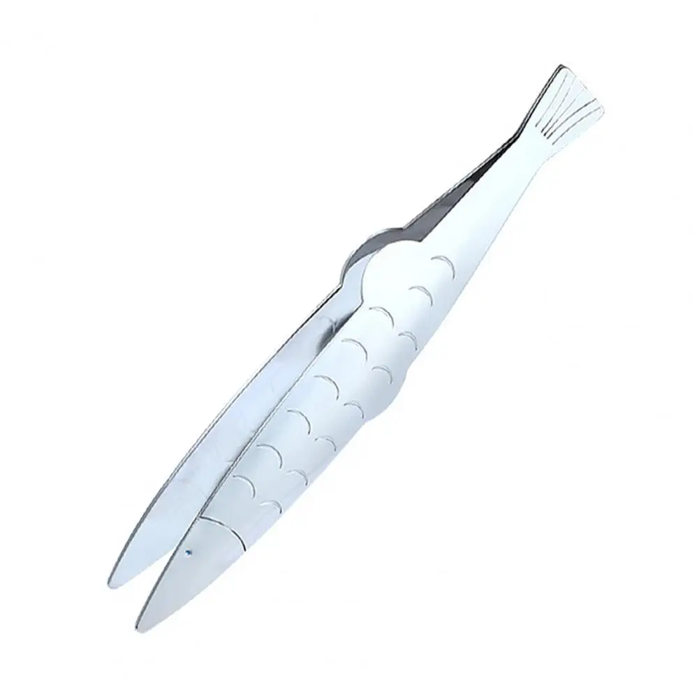 Clip Precision Serrated Kitchen Tweezers Stainless Steel Tongs for Cooking BBQ Clamp Cooking Tools Kitchen