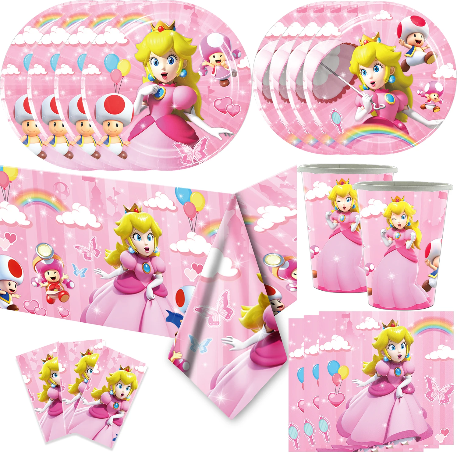 Princess Peach Cake Topper 