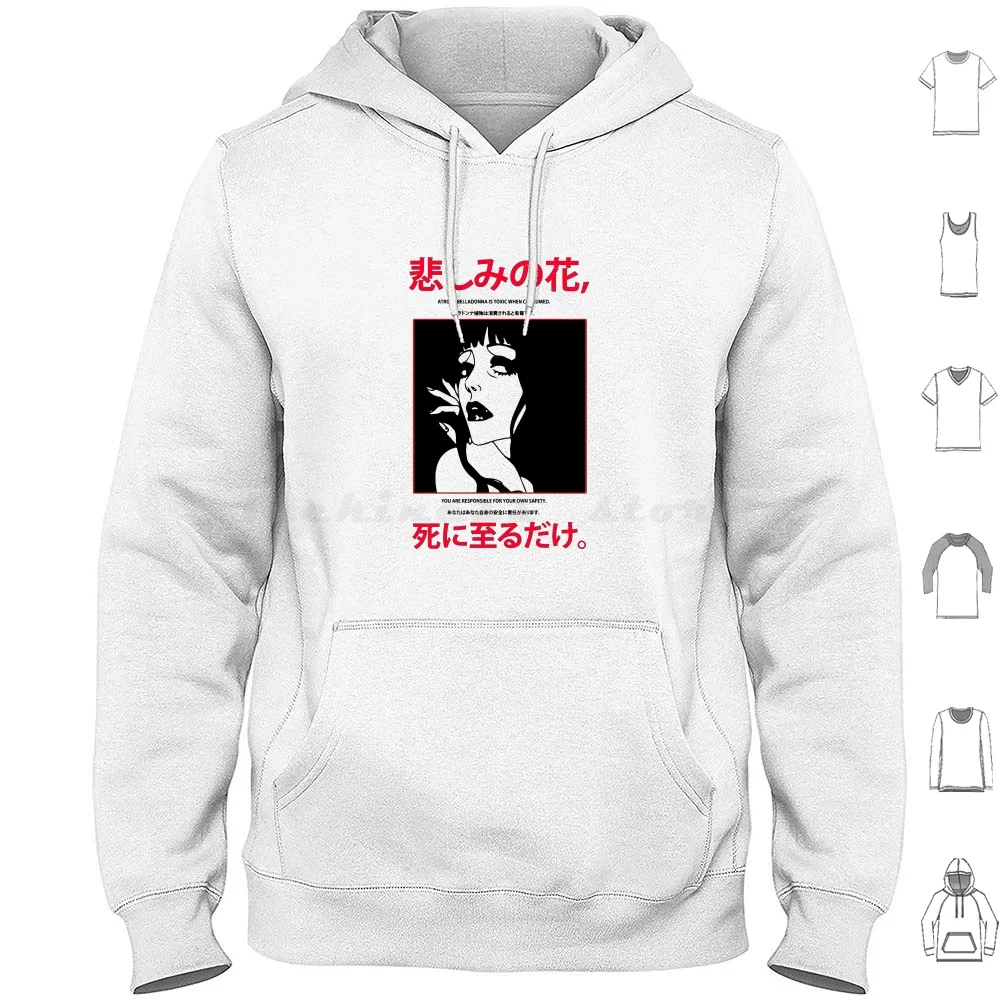 

Belladonna Of Sadness ( Japanese Design ) Hoodies Long Sleeve Anime Belladonna Aesthetic Japan Japanese Typography