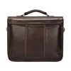 British Style Leather Briefcase Luxury Fashion Designer Shoulder Bag Laptop Business Bag Genuine Leather For Gentleman Sling bag 4