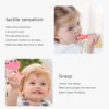 1PCS Baby teething toys For babies over 6 months Food-grade silicone teething gel Baby chew toys BPA-free Newborn gifts 6
