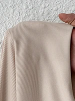 Body Sexy à manches longues pour femmes, col en U, nœud papillon, bloc de couleurs, décontracté, coupe cintrée, tricot côtelé, moulant, Streetwear printemps/automne 6