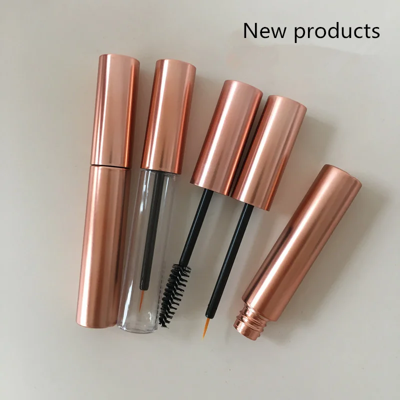 

10-100pcs Wholes 10ml Empty Mascara Tube Eyelash Liquid Bottle Rose Gold Refillable Portable Makeup Accessories Tool Container