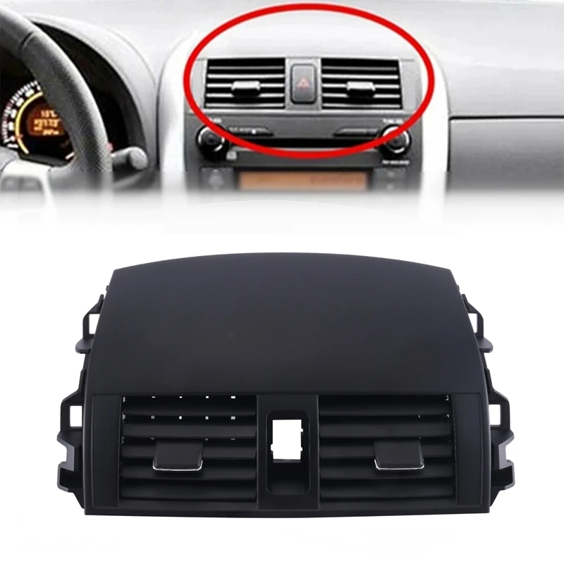 Center Dash A/C Outlet Air Vent Panel for Toyota Corolla 2008-2013