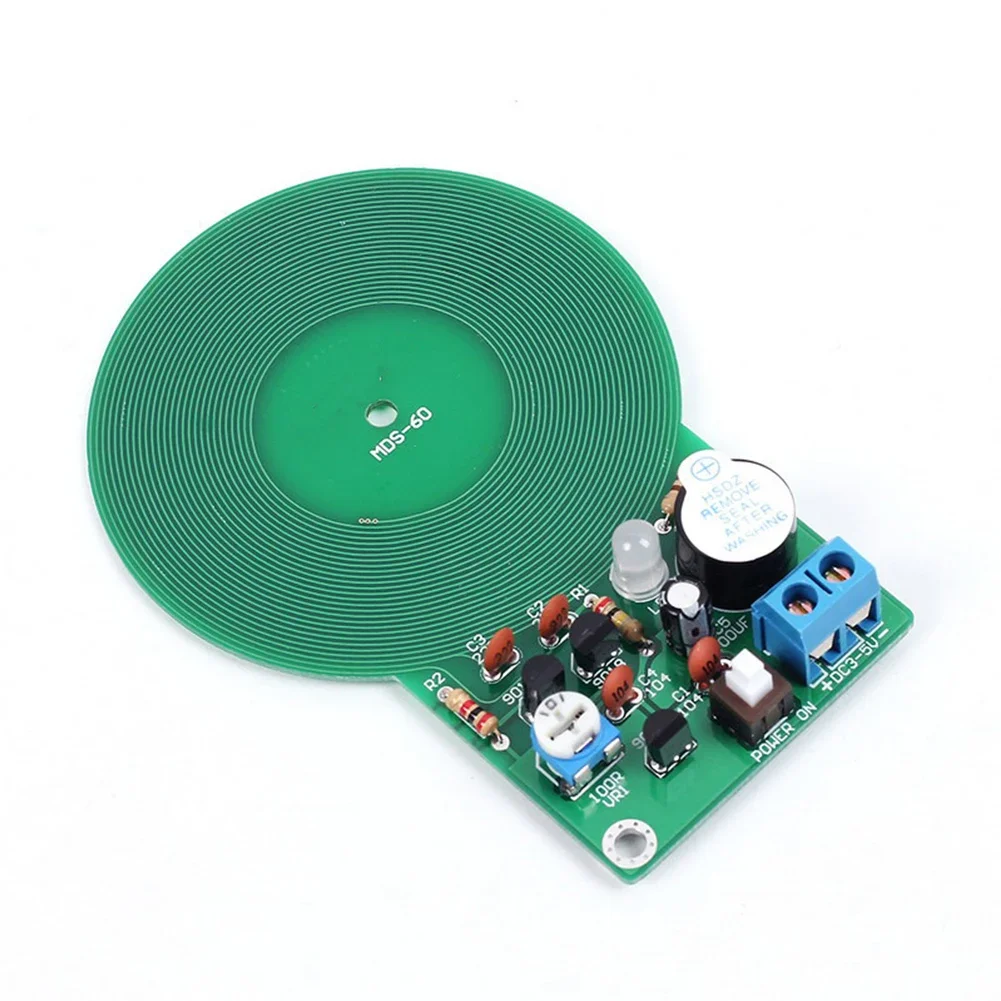 전자 금속 탐지기 키트, 비접촉 센서 보드 모듈, 전자 부품, 금속 탐지기 DIY, DC 3V-5V