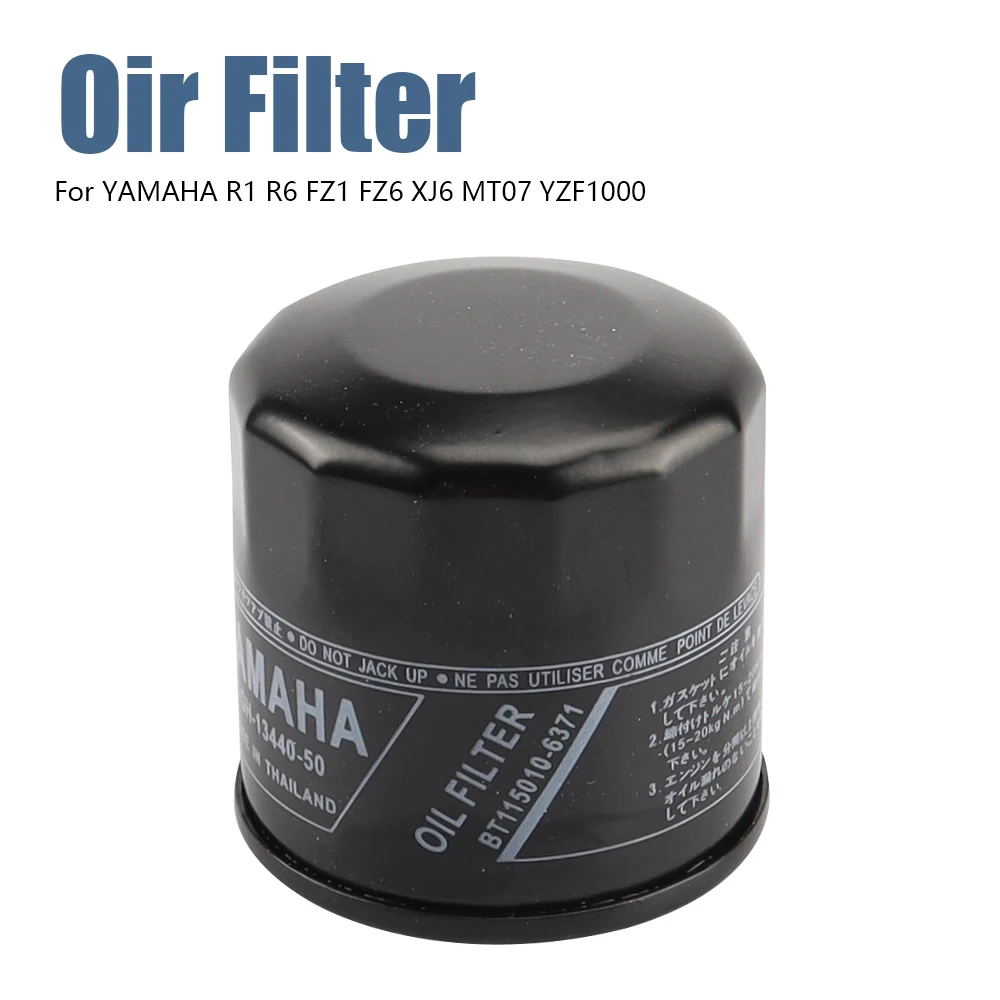 

Motorcycle Oil Filter For Yamaha YZF1000 YZF R1 XVZ1300 FJ1200 MT03 FZ61 FZ6R FZ6 XJ6 FZ07 MT07 XSR700 XSR900 FZ8 FJ09 FZ09 MT09