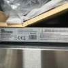 kitchen appliances built in microwave 20L EU standard microondes stainless steel silver and black color 220v 50hz 1080w TJMOI20X 6