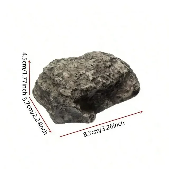 New Hidden Doorstep Key Box Outdoor Courtyard Hidden Doorstep Simulated Small Stone Key Box Outdoor Spare Garden Key Storage Box 6