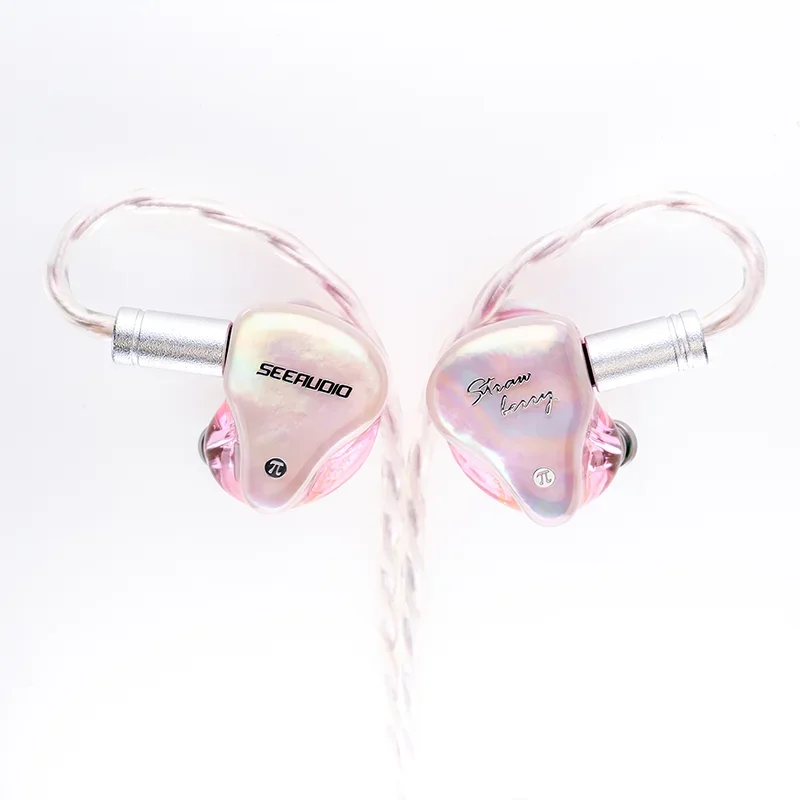 SeeAudio Strawberry π SeeAudio Strawberry PI HiFi IEM In Ear Monitor 6BA Driver Balanced Arm