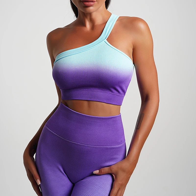 Purple Shoulder bra