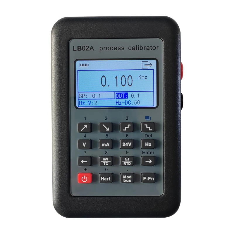 New Precision Multifunction LB02A Process Calibrator Signal Generator PT100 4-20mA Loop 0-10V Frequency Temperature Calibrator