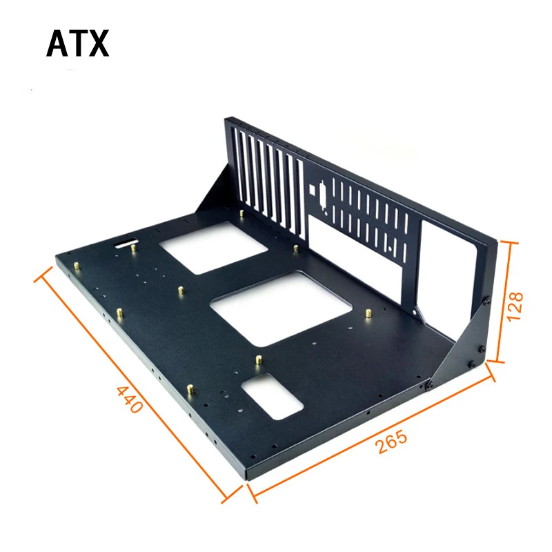 개방형 컴퓨터 섀시 양방향 서버 E-ATX/ATX 마더보드 브래킷 테스트 랙 개방형 냉각 랙
