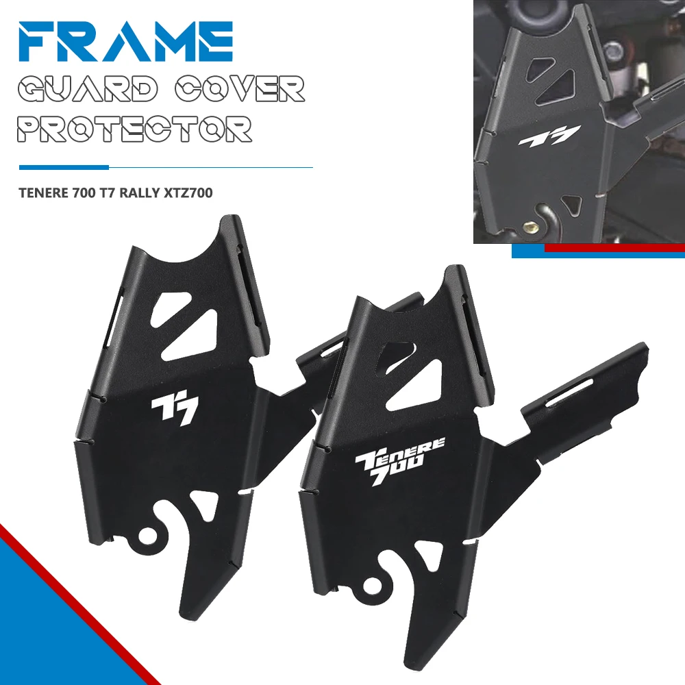 

For YAMAHA TENERE 700 T7 Tenere700 Rally XT Z700 700Z 2019-2023 Motorcycle Frame Guard Covers Protection Accessories