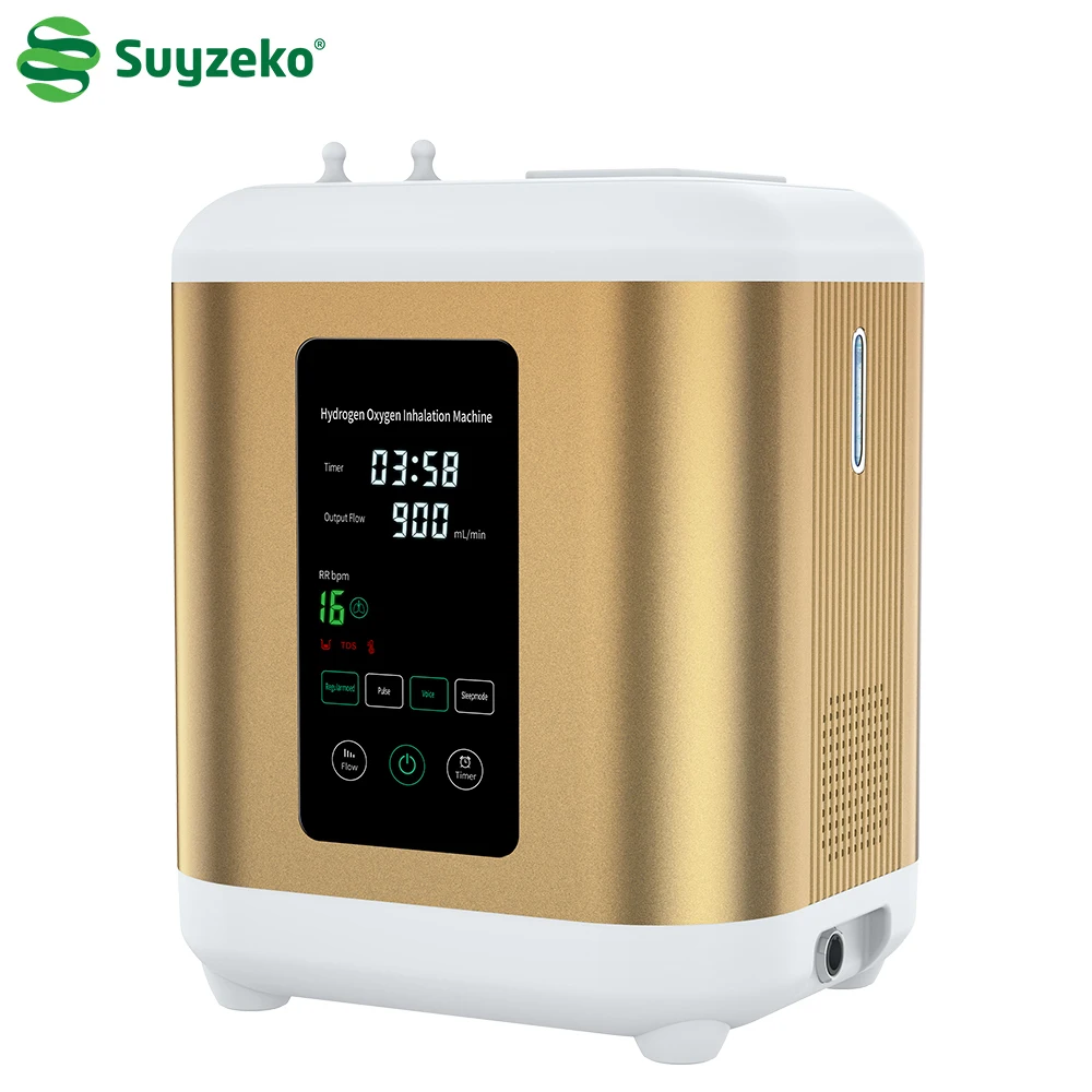 900ML Hydrogen Inhalation Machine Oxygen Generator Hydrogen Water Generator Health Care Pure H2 Molecular Atomization 2024 lithium molecular sieve 25kg 0 4 0 8mm medical oxygen generator special oxygen zeolite factory price