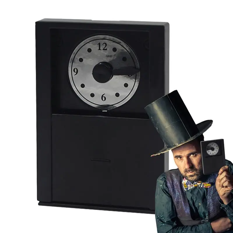 Trick Clocks Interactive Tricks With Funny Gimmick Clock Magician Props For Performance Joy For Gathering Festivals Stage Street time prediction magic tricks tell clock prediction close up street magic props illusions gimmick mentalism funny classic toys