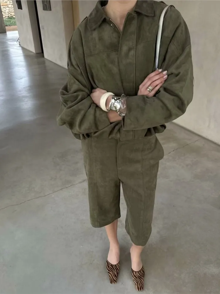 ONEBLING Y2K Women Loose Bomber Jacket 2025 Spring Thick