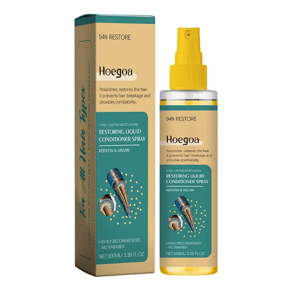 Hair Care Spray Nourishing Damaged Repair Essential Anti-Frizz Curly Dryness Oil Spray Women Hair Improving Professional L3Q3