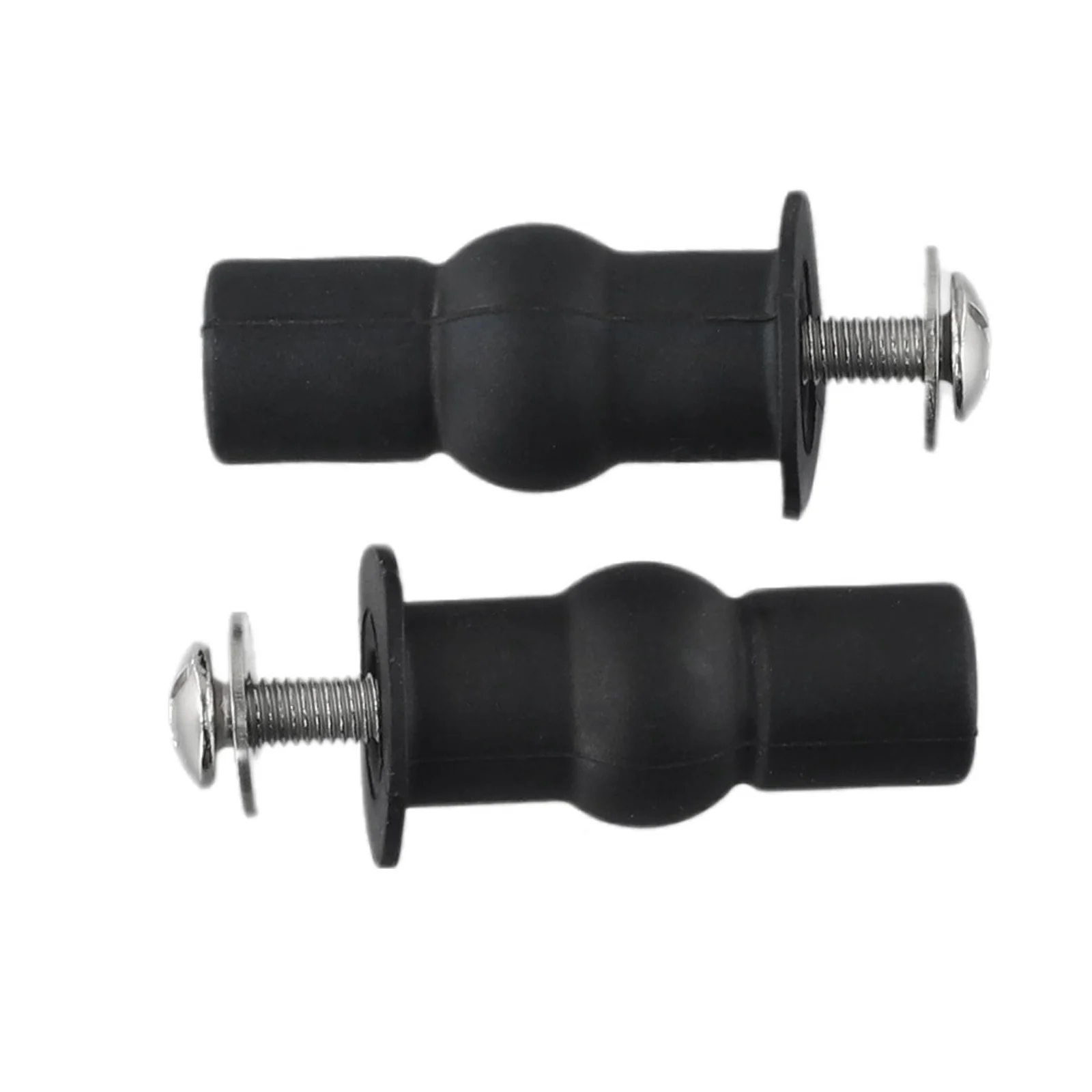 

Durable High Quality Practical Home Expanding Screw Toilet Seat Repair Replacement Rubber Stainless Steel 2pcs Black Fixing